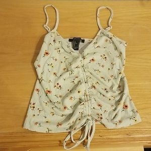 Floral crop top
